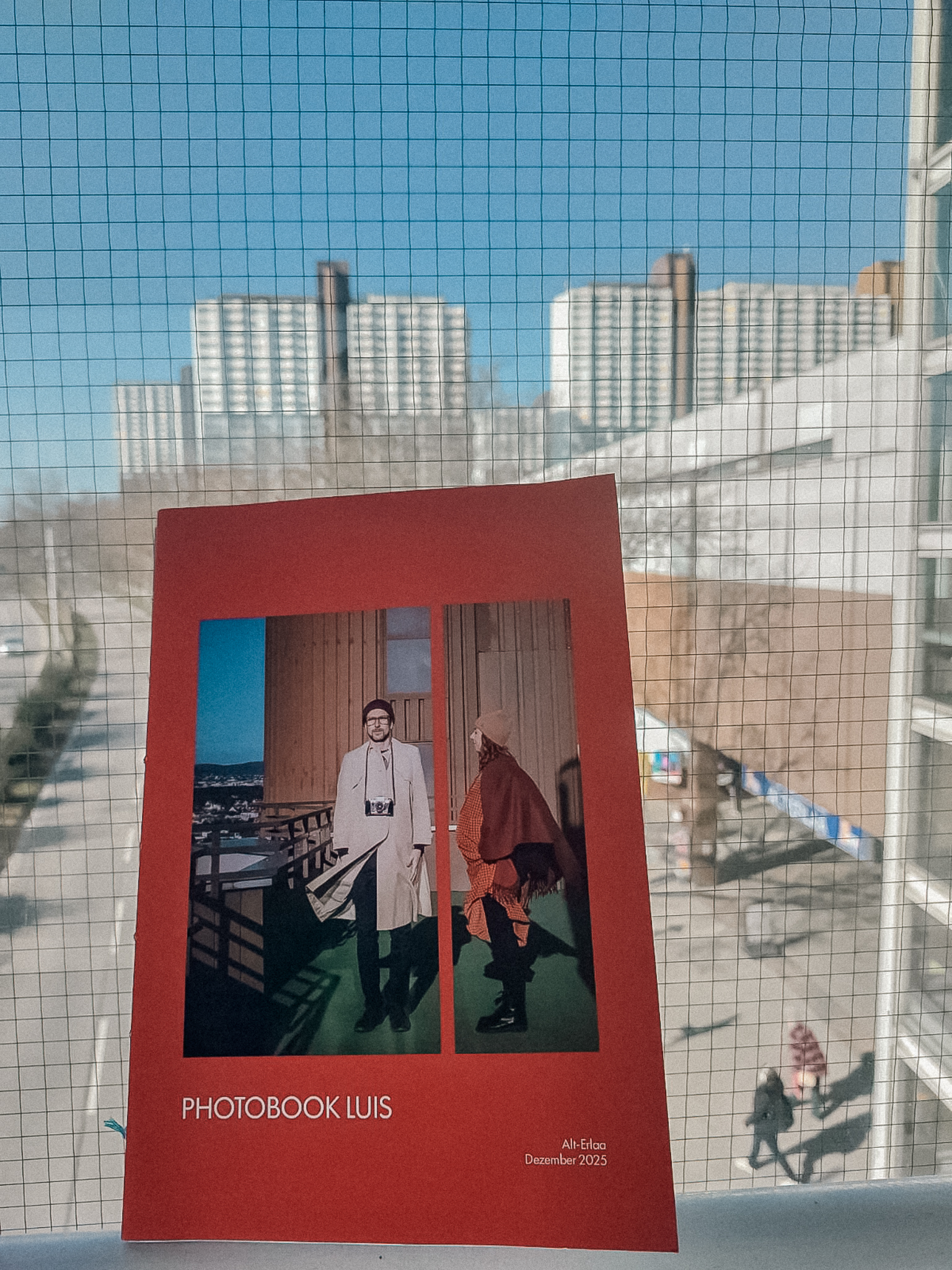 photobook of a pregancy photoshooting in alt erlaa